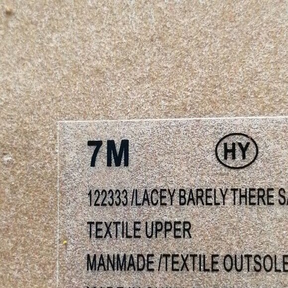 Maurices Womens Barely‎ There Strappy Sandal White Canvas Slip On Flat Heel 7M - Picture 8 of 9